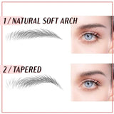 6D Eyebrow Sticker Bionic Brow Semi-Permanent Water Transfer Waterproof Tattoo Eyebrow Embroidery Eyebrow Sticker