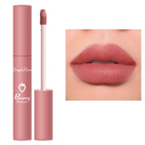 Matte Velvet Lipgloss 12 Colors Waterproof Lasting Non Sticky Cup Lip Glaze Non-fading Sexy Liquid Lipstick Women Lips Makeup