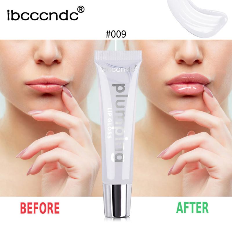 Ibcccndc 7 Colors Natural Long-lasting Moisturizing Transparent Tube Jelly Lip Gloss Waterproof  Plump Volume Shiny TSLM1