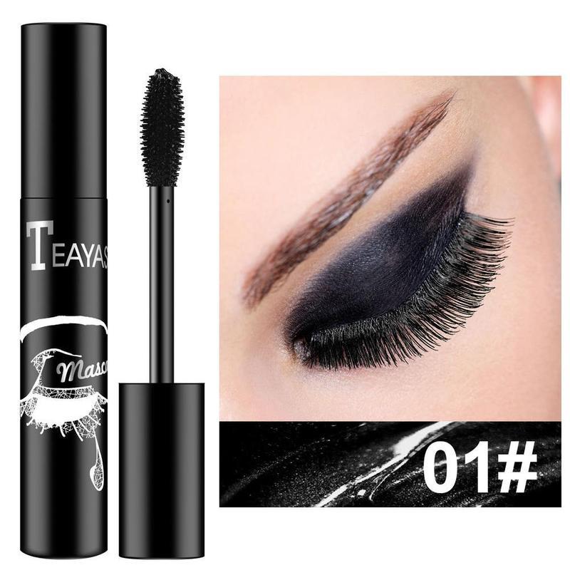 Color Mascara Waterproof And Quick Dry Not Blooming Blue Long Black Gold Mascara Color Curling Purple Eyelash Lengthen U9U2