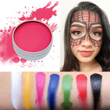 1pcs Halloween beauty Monochrome oil paint makeup Face Flash Tattoo Face Body Paint Oil Painting Art Makeup Face Paint wholesale