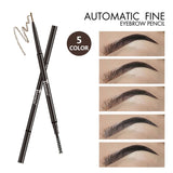 1.5mm Super Fine Eyebrow Pencil Double Rotate Automatic Brow Pencil Waterproof Non-Removable Makeup Pencil TSLM1