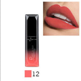 Matte Velvet Lip Gloss Lipstick Glossy Nude Sexy Red Lip Tint 21 Colors Waterproof Long Lasting Women Fashion Lips Makeup 1PCS