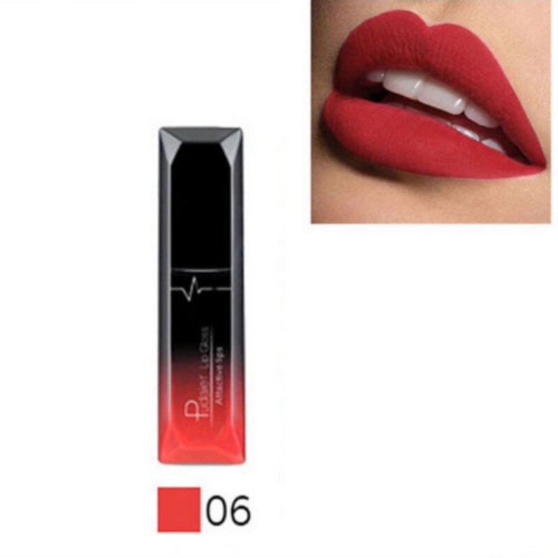 Matte Velvet Lip Gloss Lipstick Glossy Nude Sexy Red Lip Tint 21 Colors Waterproof Long Lasting Women Fashion Lips Makeup 1PCS