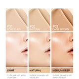 Liquid Foundation Professional Makeup Base  Oil Free Full Coverage Concealer Long Lasting Liquid Foundation Cosmetics