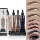 6 Colors Long Lasting Eyebrow Gel Waterproof Dyed Brow Professional Natural Eyebrow Enhancers Cream EyeBrows Makeup Cosmetics