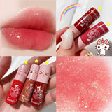 TEAYASON Lip Glaze Air Lip Glaze Set Lip Gloss Lipstick Colorless Transparent Lip Gloss Shining Lip Glass Makeup TSLM1