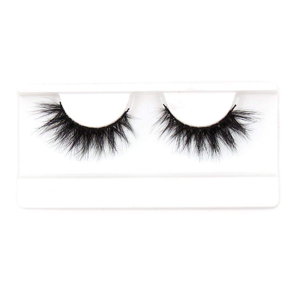 FOXESJI Eyelashes Makeup Mink Lashes 3D Fluffy Cruelty free Natural Mink Lashes Cross Volume False Eyelashes Eyelash Extension