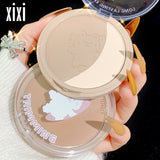 Natural Brighten Facial Contour Palette 3D Face Bronzer Shading Powder Matte Highlighter Long Lasting Smooth Makeup Cosmetics