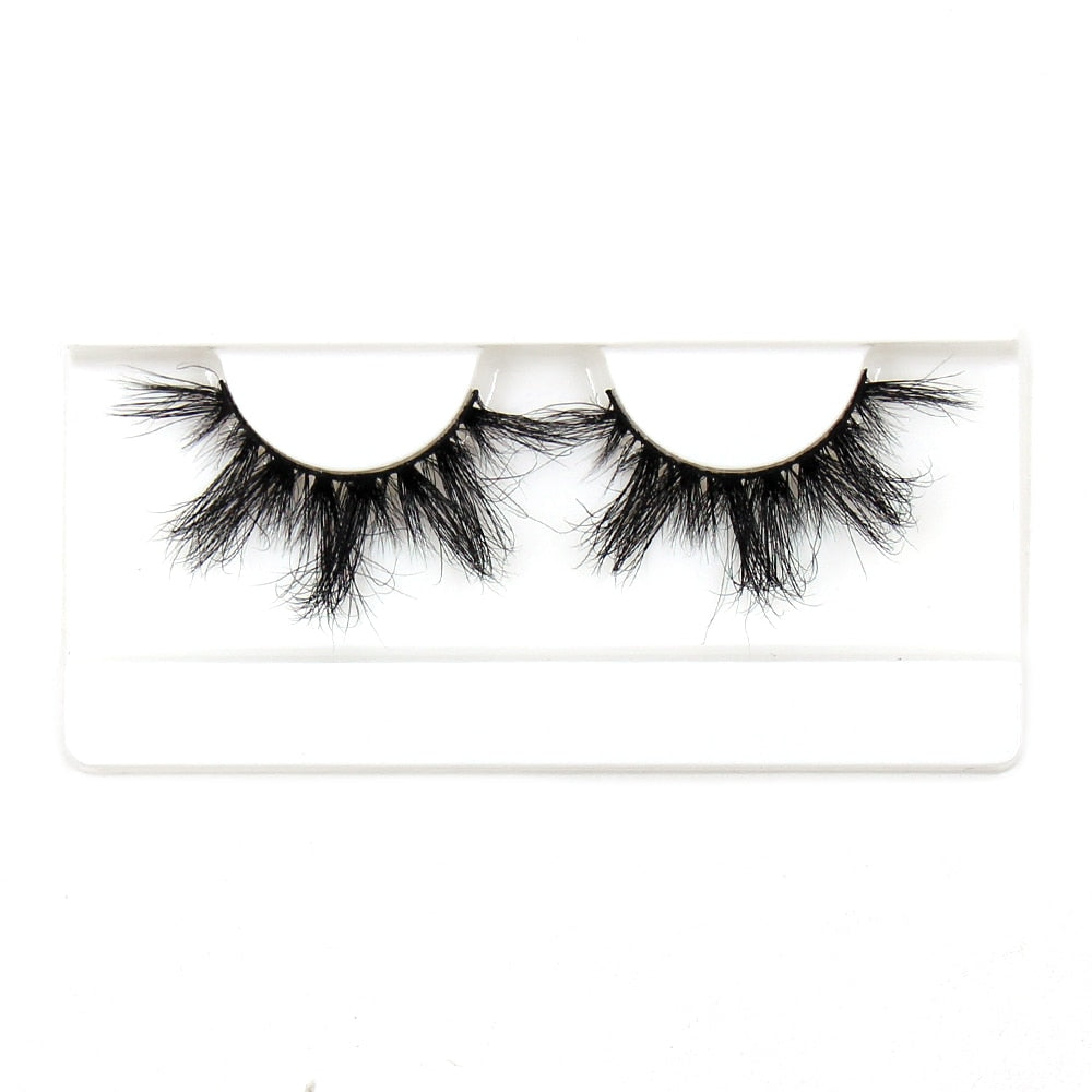 FOXESJI Eyelashes Makeup Mink Lashes 3D Fluffy Cruelty free Natural Mink Lashes Cross Volume False Eyelashes Eyelash Extension