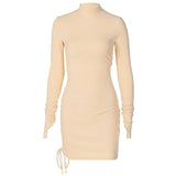 Long Sleeve Knit Bodycon Dress