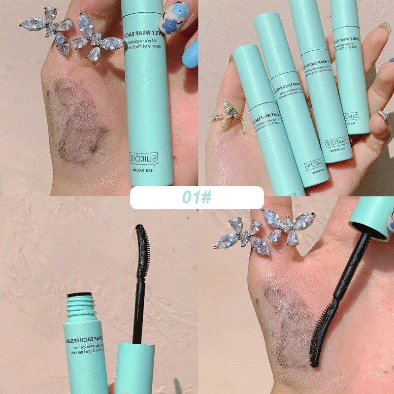 Cute Design Mascara Four Styles Easy To Color Not Easy To Fade Slim Curling Primer Long Lasting Waterproof Cosmetic 1pcs TSLM1