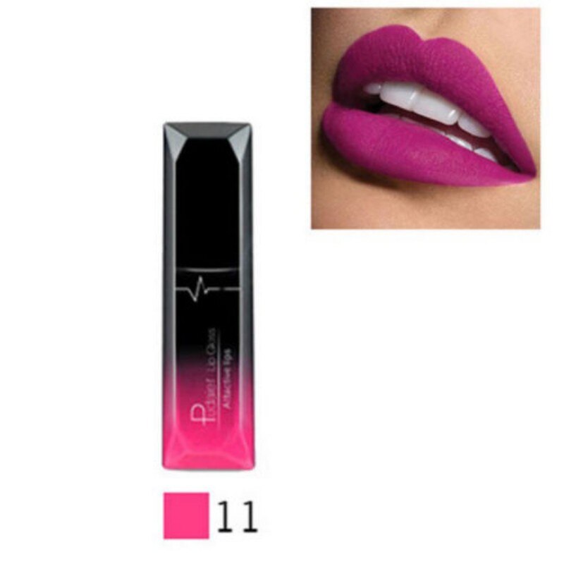 Matte Velvet Lip Gloss Lipstick Glossy Nude Sexy Red Lip Tint 21 Colors Waterproof Long Lasting Women Fashion Lips Makeup 1PCS