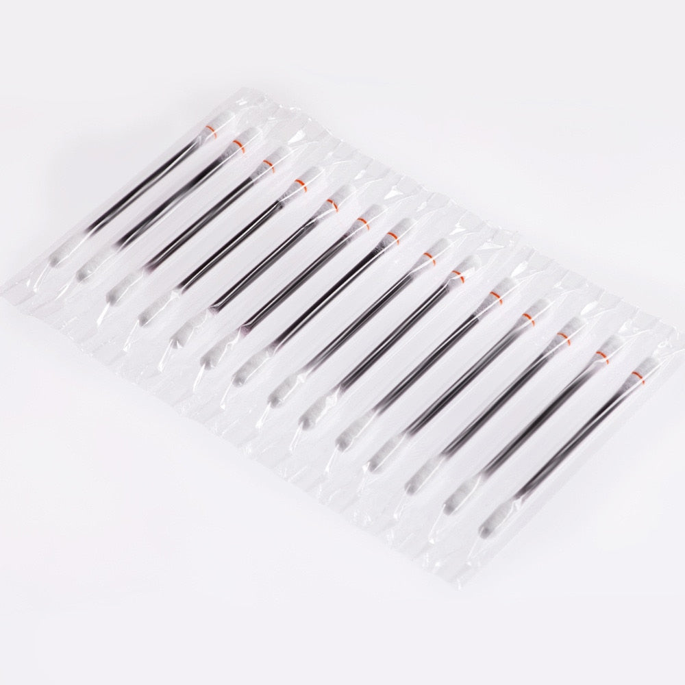 Oklulu  Cotton Swab Lipstick 20pcs/box Microbrush Long Lasting Waterproof Disposable PortableLip Gloss Makeup Lip Tint Cosmetic Set