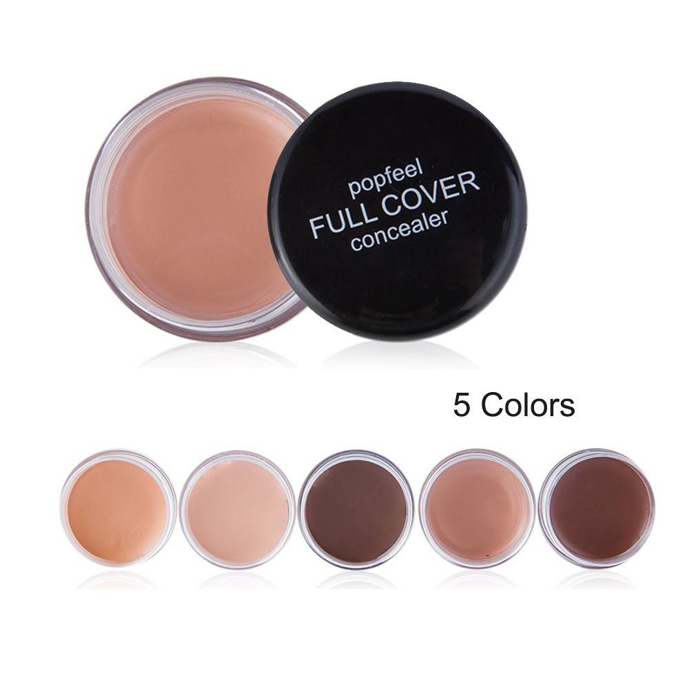 2022 Face Lip Eye Concealer Creamy Full Cover Foundation Contour Palette Waterproof Lasting Concealer Cream Natural Makeup Tool