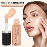 Oklulu Liquid Concealer High Covering Dark Blemish Makeup Face Foundation Moisturizing Long-wearing Concealer Stick TSLM1