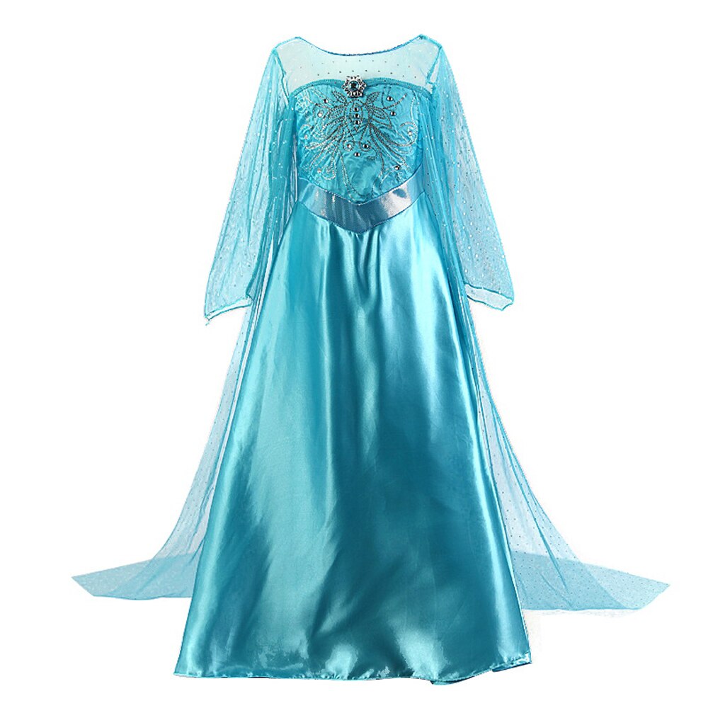 Girls Christmas Costume Kids Rapunzel Elsa Anna Unicorn Belle Cinderella Dress Child Birthday Princess Party Costume