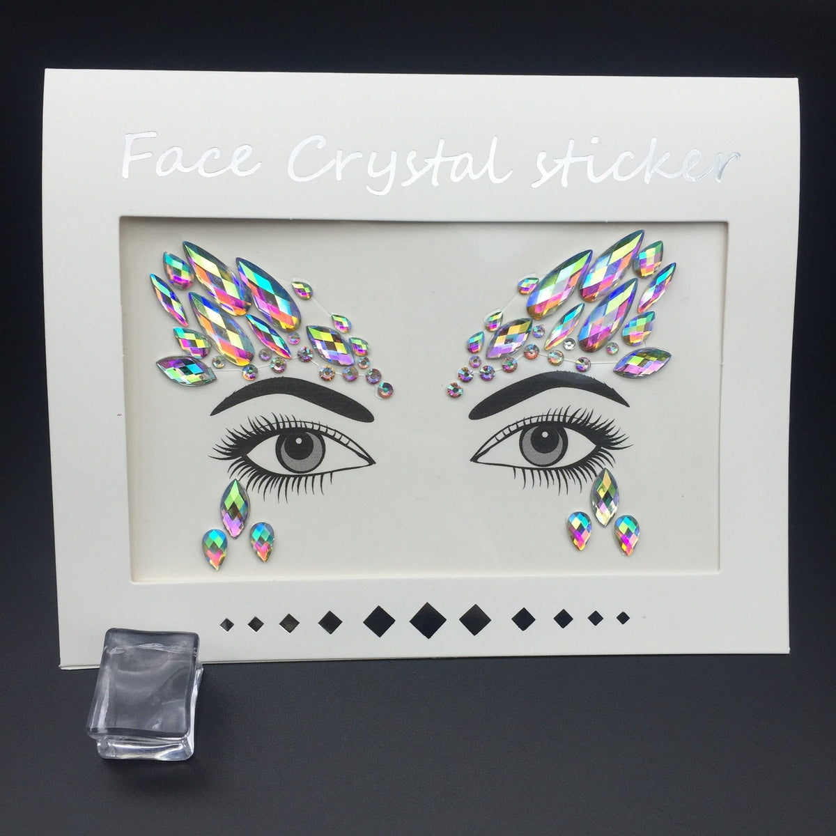 3D Crystal Glitter Jewels Tattoo Sticker Women Fashion Face Body Gems Gypsy Festival Adornment Makeup Beauty Stickers