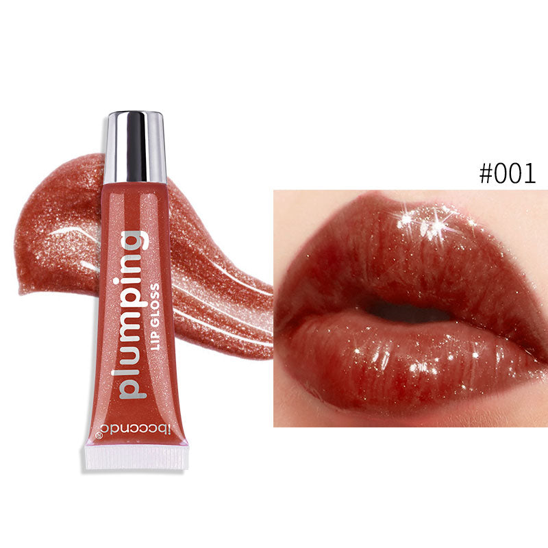 Ibcccndc 7 Colors Natural Long-lasting Moisturizing Transparent Tube Jelly Lip Gloss Waterproof  Plump Volume Shiny TSLM1