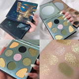 New Eyeshadow Palletes 9 Colors Ultra Fine Powder Pigmented Shadows Glitter Diamond Shimmer Makeup Eye Shadow Palette