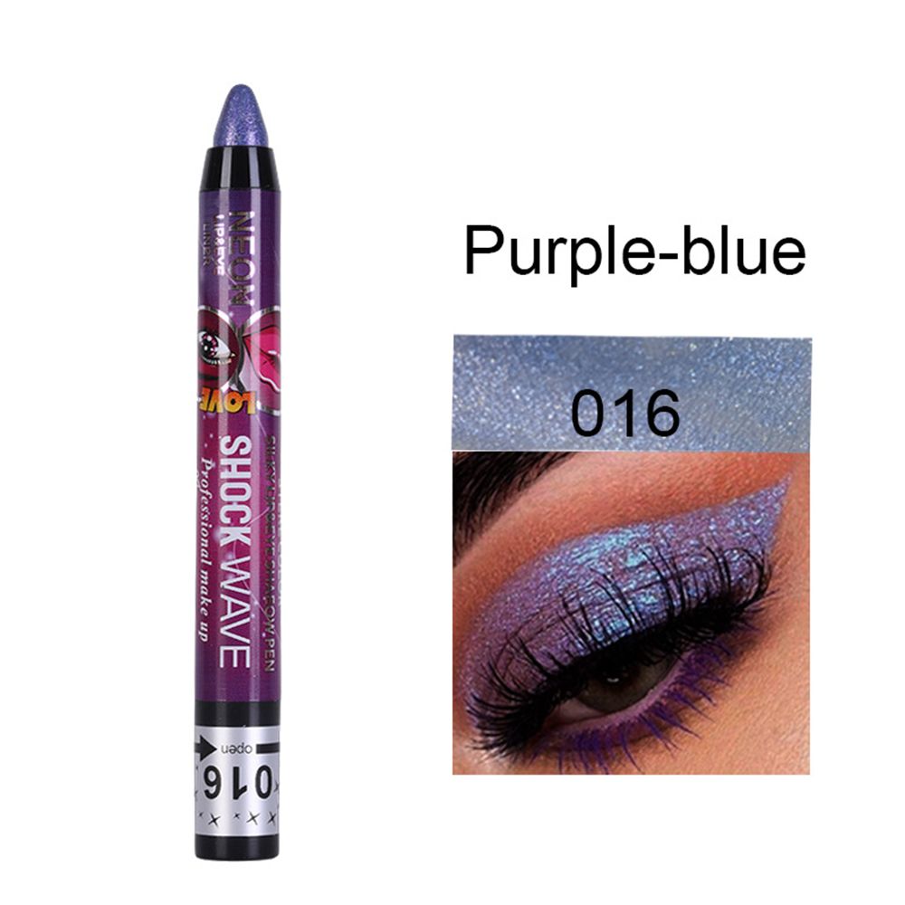 Waterproof 2 In 1 Eyeshadow Stick Pencil & Lip Pen Long-lasting Colored Gradient Shimmer Eyeshadow Highlighter Makeup