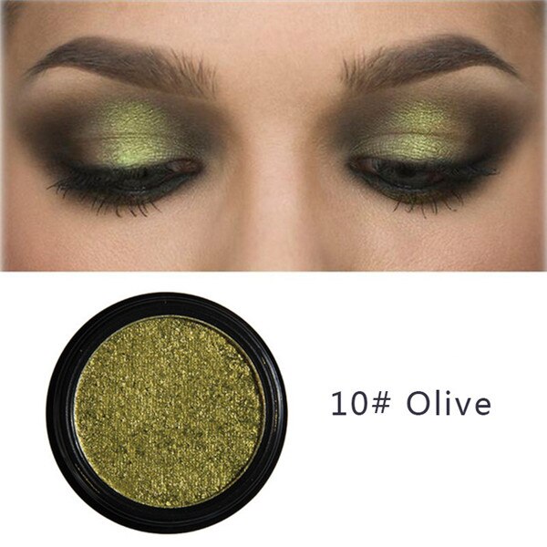 Waterproof Matte Metallic Eyeshadow Lasting Non-blooming Makeup Palette Easy To Wear Shimmer Glitter Fashion Eye Cosmetic TSLM1