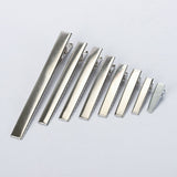 20/50pcs Metal Hair Clips Base Hairclip Accessories For Diy Hair Jewelry Making Korean Alligator Hairpins Base Findings Supplies