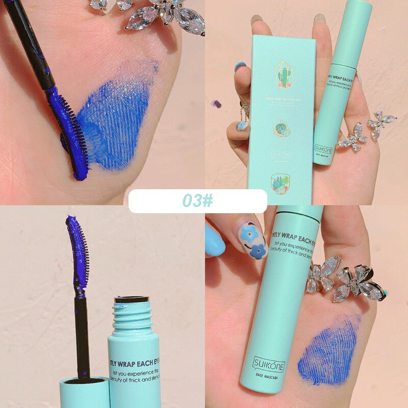 Cute Design Mascara Four Styles Easy To Color Not Easy To Fade Slim Curling Primer Long Lasting Waterproof Cosmetic 1pcs TSLM1