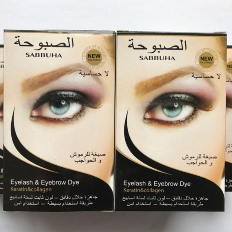 Oklulu 15 Minute Fast Tint Easy Dye Eyebrow Gel Waterproof Natural Eyelashes Dye Tint Gel Eyelash Brown Cream Eye Makeup TSLM2