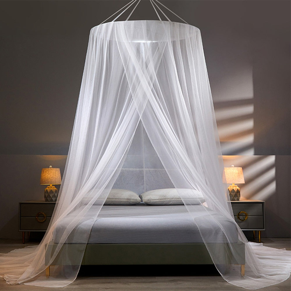 YanYangTian Bed Canopy on the Bed Mosquito Net Summer Camping Repellent Tent Insect Curtain Foldable Net living room Bedroom