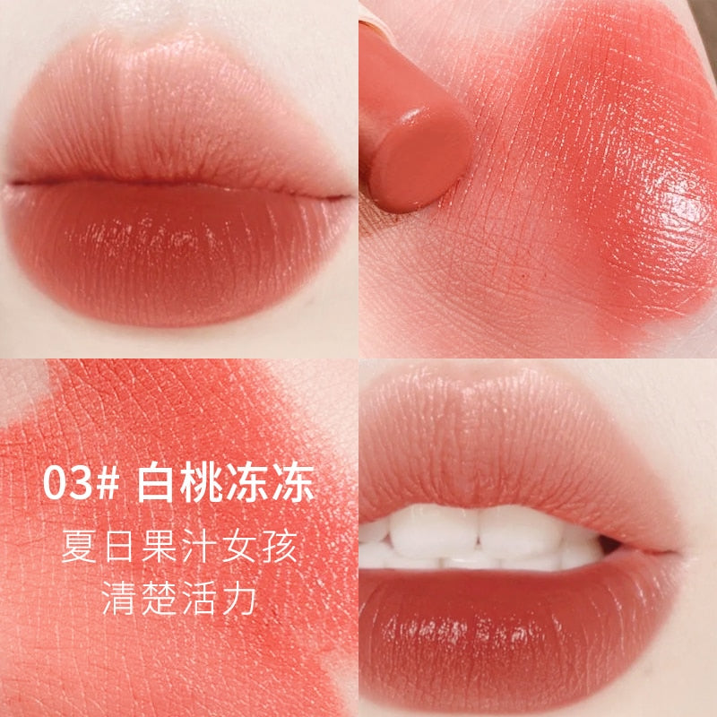 Honey Princess Velvet Lipstick Matte Smooth Long Lasting Rich Color Sexy Red Lip Makeup Moisturizing Korean Style Lip Cosmetics