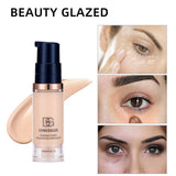 6 Colors Makeup Concealer Liquid Convenient Full Coverage Eye Dark Circles Blemish New Dark Skin Face Contour Cosmetics TSLM1