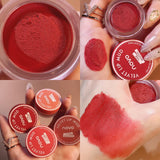 Silky Smooth Canned Lipstick Velvet Matte Lip Clay Long Lasting Waterproof Tinted Lipstick Makeup Soft Touch  Blush Lip Cosmetic