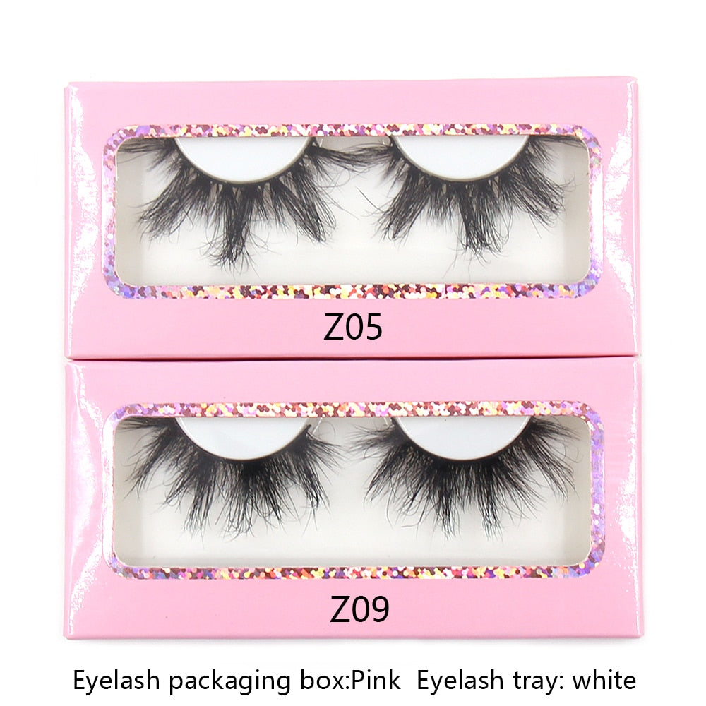 FOXESJI Eyelashes Makeup Mink Lashes 3D Fluffy Cruelty free Natural Mink Lashes Cross Volume False Eyelashes Eyelash Extension