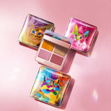 Cheeky Kitty Eyeshadow Palatte Quad Four Color Eye Makeup