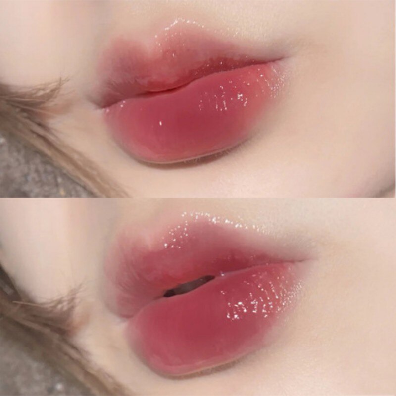 1PC Mirror Lip Gloss Water Glass Lip Gel Waterproof Long Lasting  Gloss Labial Water-light Mirror Moisture Sexy Red Lip Cosmetic