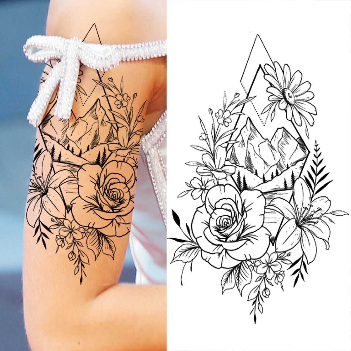 Realistic Magic Halloween Pumpkin Temporary Tattoos For Kids Women Men Moon Fake Tattoo Sticker Disposable Body Art Tatoo Paste