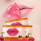 Moisturizing Lips Mask Crystal Collagen Crystal Collagen Lip Mask Pads Anti Ageing Essence Gel Lips Care Patch Lip Plumper