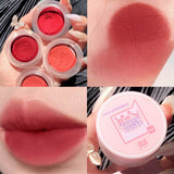 Oklulu 1pcs Waterproof Velvet Matte Lipsticks Red Cheek Blush Mud Long Lasting Nonstick Cup Lip Gloss Tint Makeup Lip Glaze Cosmetics