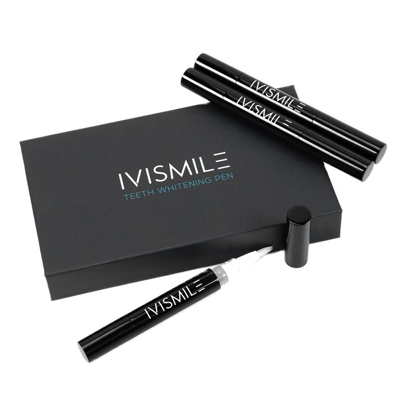 IVISMILE Teeth Whitening Gel Pen Dental Supplies 4ML 3 Boxed Cleaning Bleaching Oral Hygiene Dental Care Gel Supplement Dental