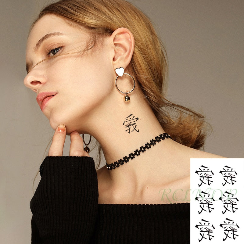 Waterproof Temporary Tattoo Sticker on body thorns vines tattoo totem tatto stickers flash tatoo fake tattoos for men girl women