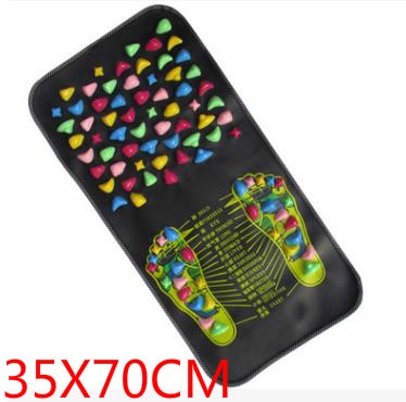 Reflexology Walk Stone Road Foot Massage Mat Acupressure Relax Massage Pad Foot Spa Leg Pain Relief Healthcare Walk Massager Mat