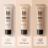 BB CC Cream Base Makeup Long Lasting Waterproof Brighten Skin Stone Whitening Concealer Foundation Liquid Face Makeup Cosmetics