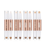 8pcs Contour Stick Highlighter Pen Waterproof Long-lasting Highlight Concealer Bronzer Shadow Pencil Makeup For Face