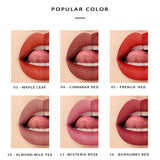 Pudaier New 16 Color Velvet Matte Lipstick Creative smoke tube Lipstick Moisturizer Not Dry Long Lasting Sexy Makeup TSLM1