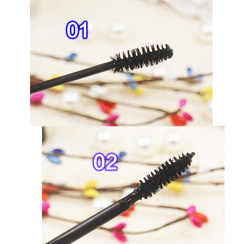 Oklulu 2 IN 1 Max Volume Mascara Black Water-proof Curling And Thick Eye Eyelashes Makeup Lash Extension Cosmetic TSLM1