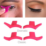 1 Pair Wing Style Eyeliner Stamp Cat Eye Eyeliner Stencil Models Shaper Beauty Eyeshadow Makeup Tool Professional Accessories