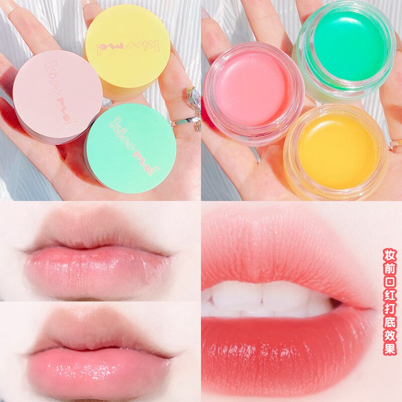 Moisturizer Lip Balm Fruit Essence Anti-Cracking Lip Jelly Winter Protect Lip Hygienic Lipstick Creative Lip Blam Lip Care