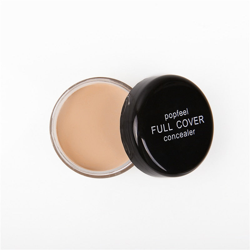 Oklulu Liquid Face Foundation Base Concealer Cream Face Cover Blemish Hide Dark Spot Blemish Eye Lip Contour Makeup Cosmetic TSLM1