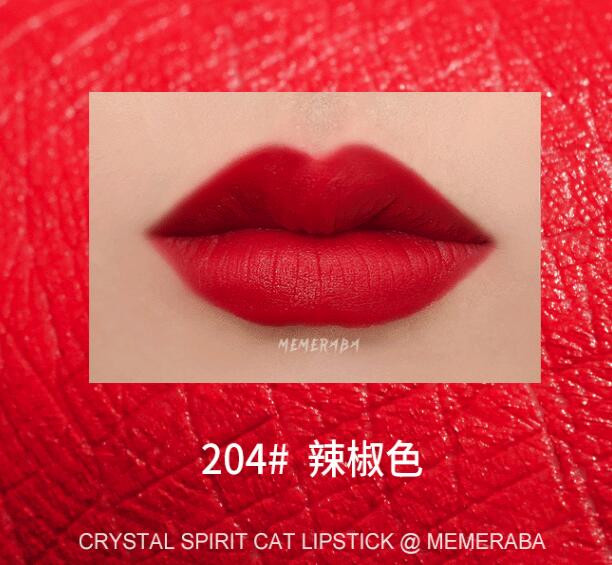 2019 Cute CatMatte Lipstick Long LastingKorean Cosmetics Lipsticks Nude Makeup Lip Cosmetics Velvet Red Waterproof Lipstick